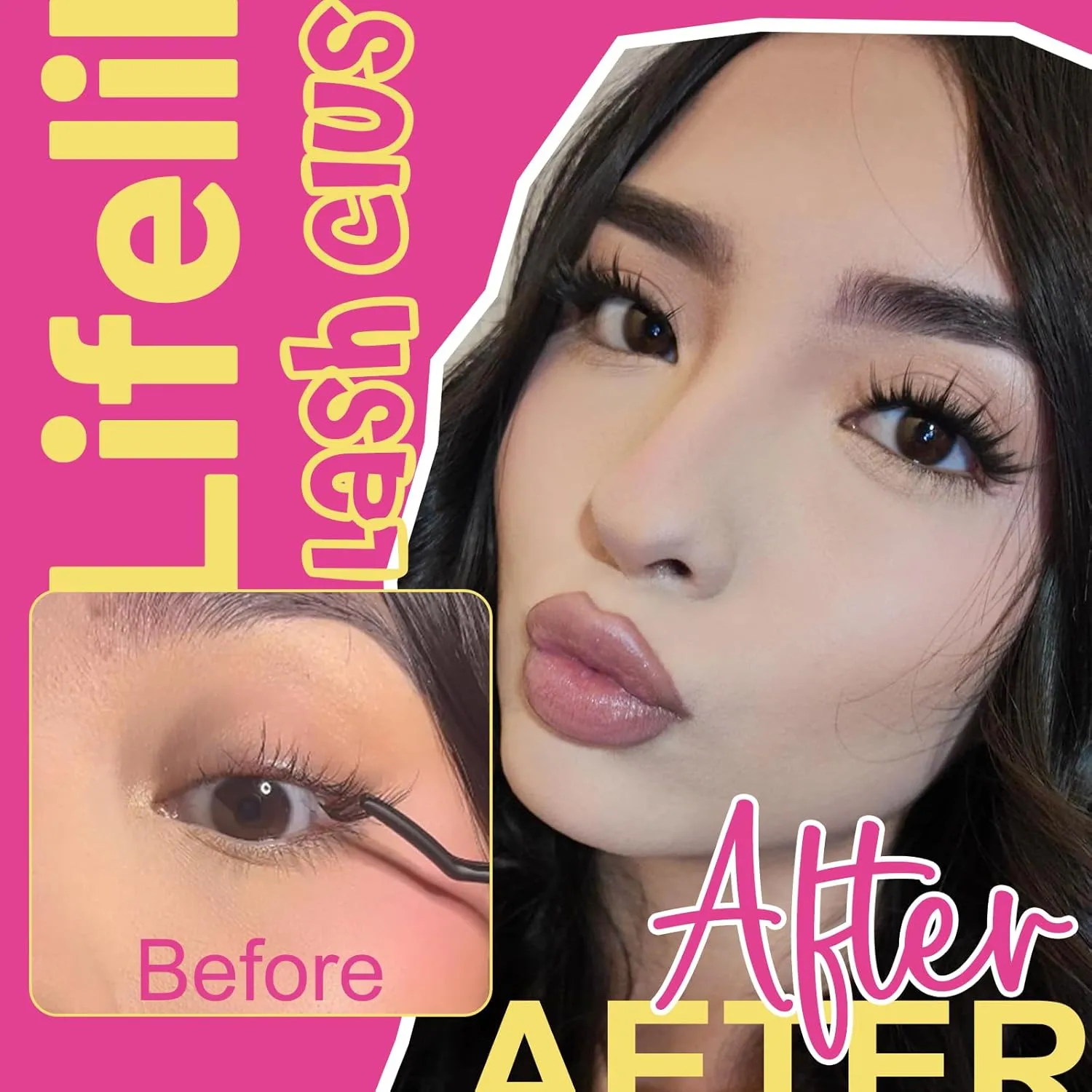 Manga Lash Clusters Kit 8-18mm Eyelash Clusters DIY Lash Extension Kit Waterproof Anime Lashes Ultra-Thin Invisible Band 0.3mm Individual Cluster Eyelash Extensions, California Sunset-Kit