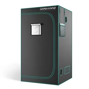 MARS HYDRO 3x3 Grow Tent, 36"x36"x71" Reflective MylarGrow Tents with Removable Floor Tray View Window for Indoor Plant Growing Room for TS1000/FC3000/FC-E3000