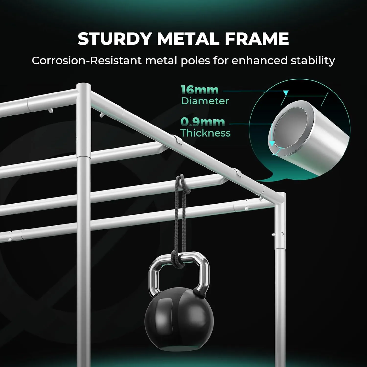 MARS HYDRO 4x4 Advanced Grow Tent, 48"x48"x80" High Reflective Mylar 1680D for Hydroponics Indoor Plant Growing, with Observation Window,Floor Tray and Smooth Zipper for TSW2000/FC4800/FC-E4800