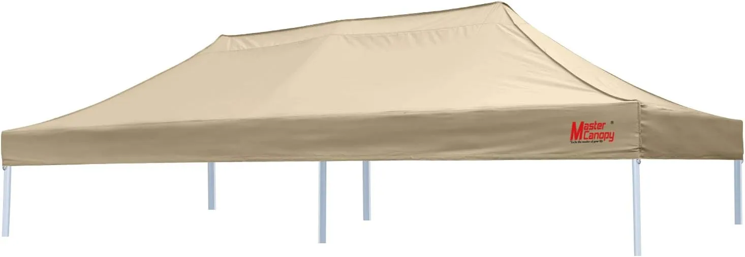 MASTERCANOPY Replacement Pop Up Canopy Top (10x20 Beige)