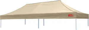 MASTERCANOPY Replacement Pop Up Canopy Top (10x20 Beige)