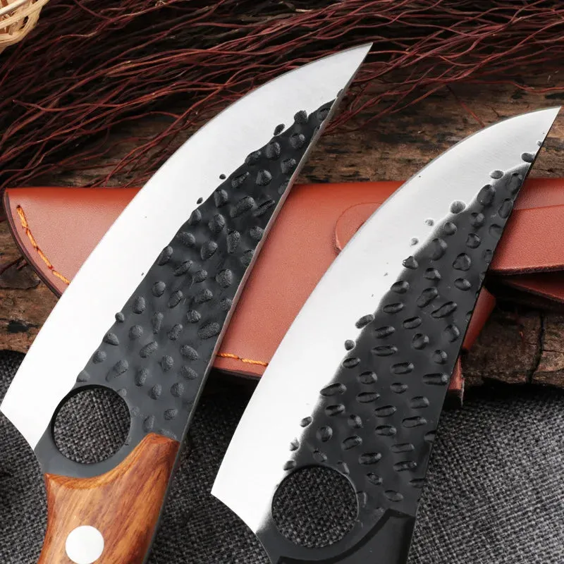 Matsato Handcrafted Knife – Premium Quality with Leather Case