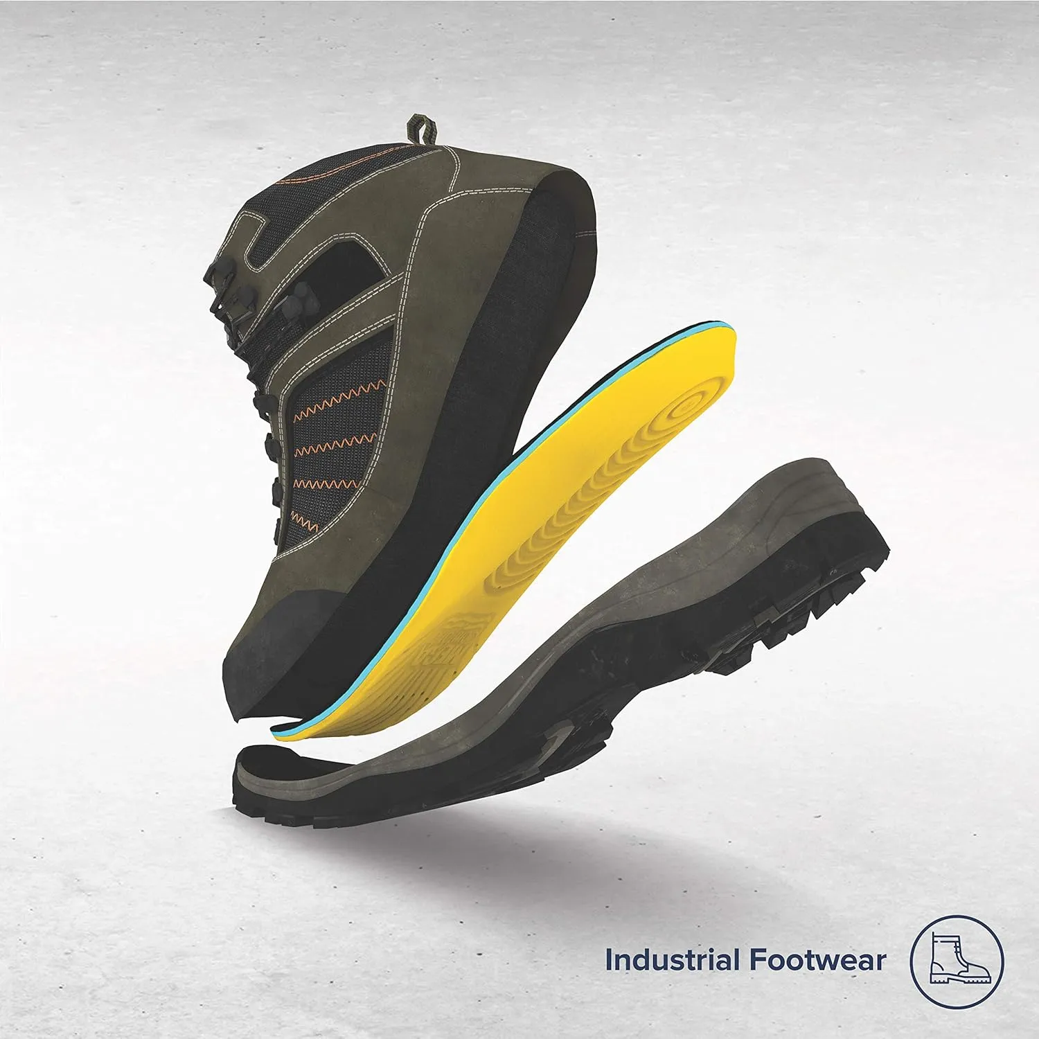 MEGAComfort Inc. unisex adult New and Improved Packaging shoe insoles, Yellow/Black, Men s Size 8 9 Woman Size 10 11 US