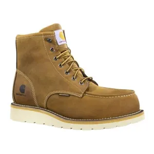 Men's 6" Waterproof Moc Nano Toe Wedge Work Boot