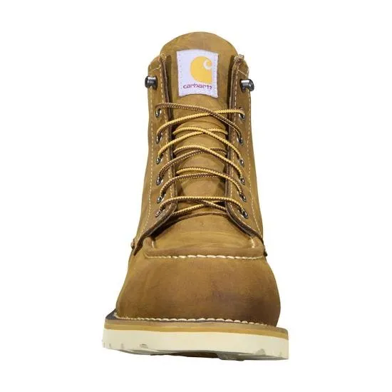 Men's 6" Waterproof Moc Nano Toe Wedge Work Boot