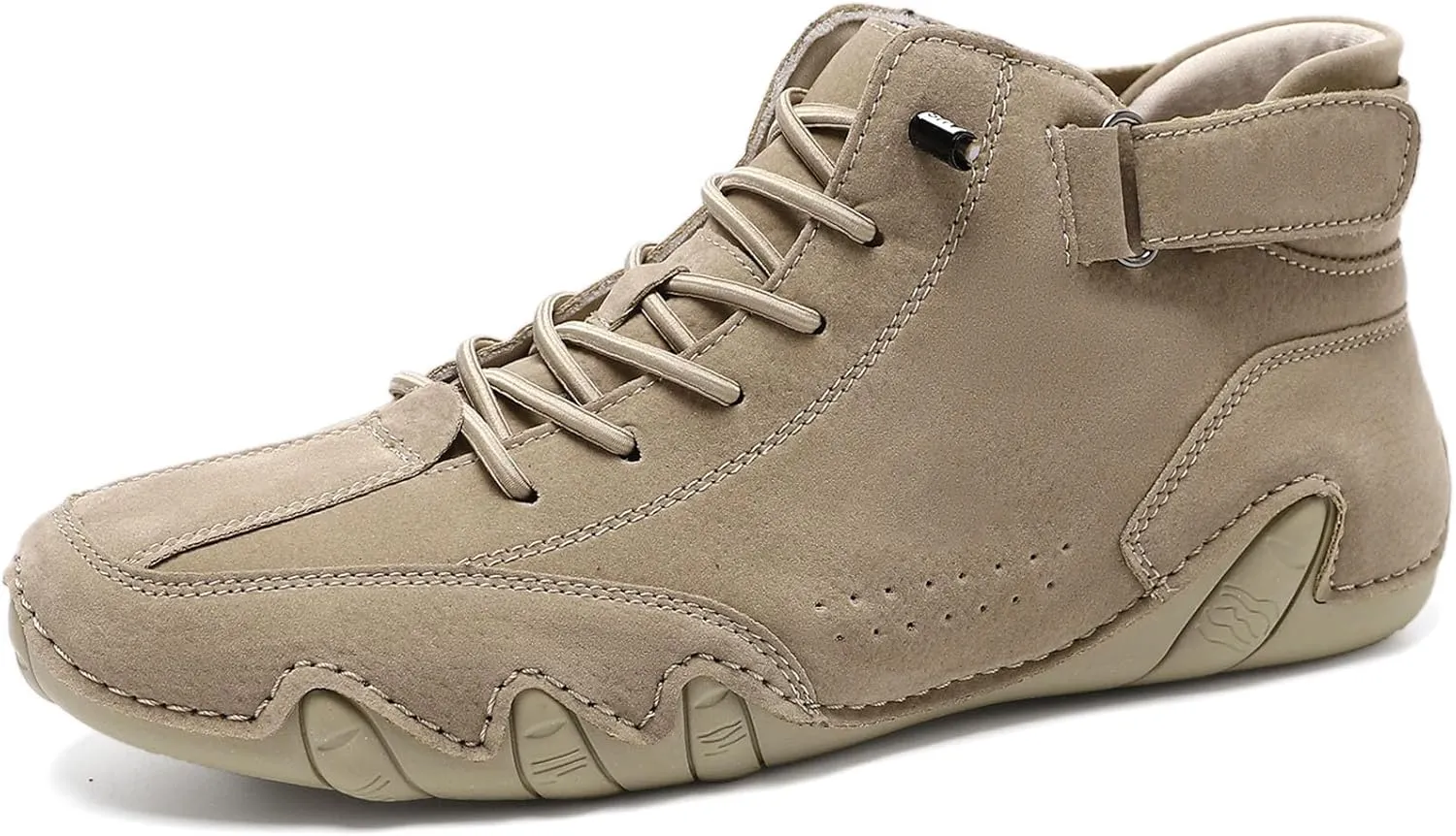 Men's Classic Italian Handmade Suede Chukka Boots Fashion Outdoor Casual Slip Resistant Lightweight Ankle Boots