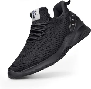 Mens Slip On Sneakers Non Slip Work Shoes Lightweight Mesh for Casual Tennis Running Walking Shoes