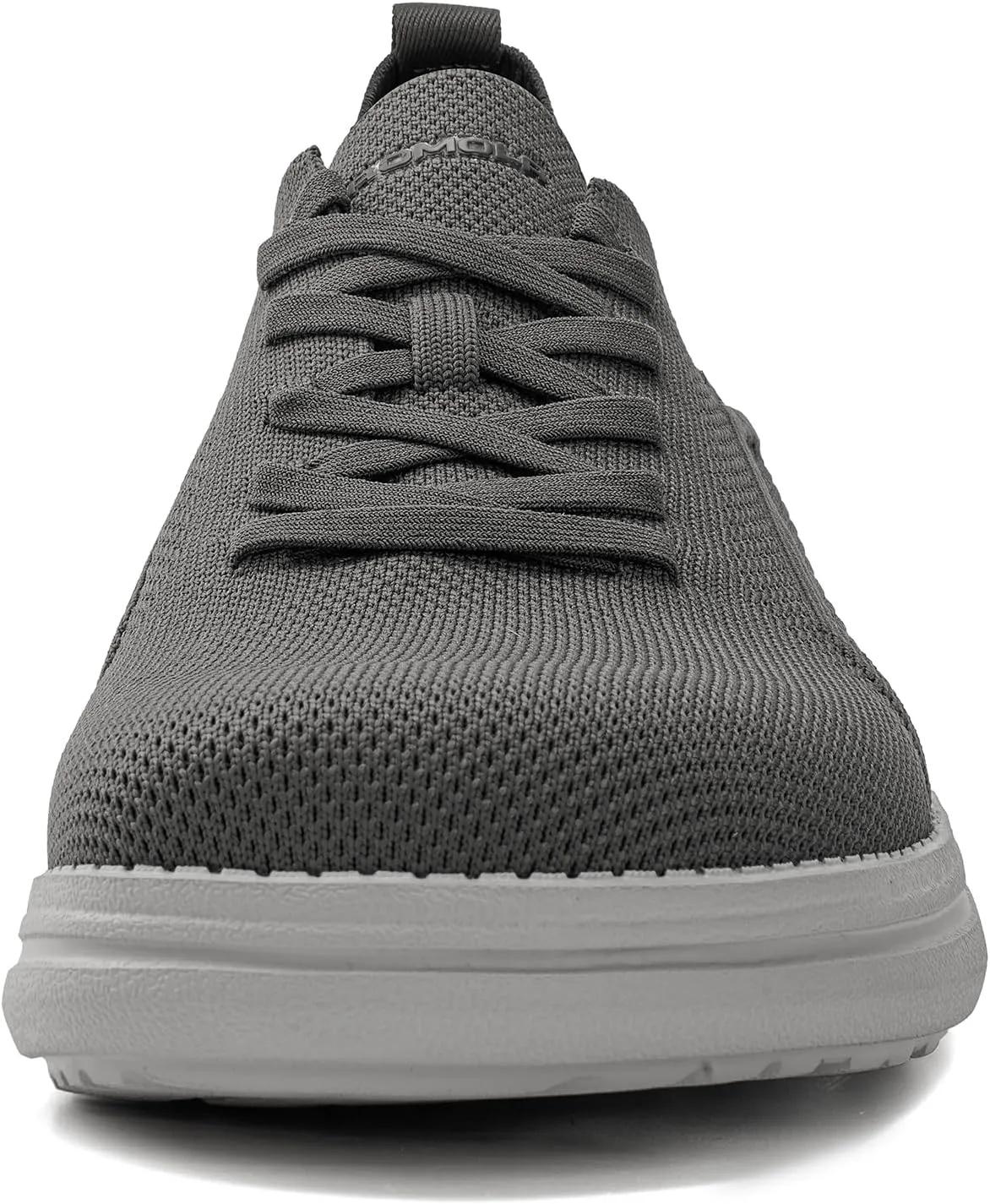 Men's Wide Toe Box Casual Dress Shoes - Black, US Men's Sizes - Mesh, Lace-Up, Round Toe, Casual, Walking, All-Season, Athletic Shoes