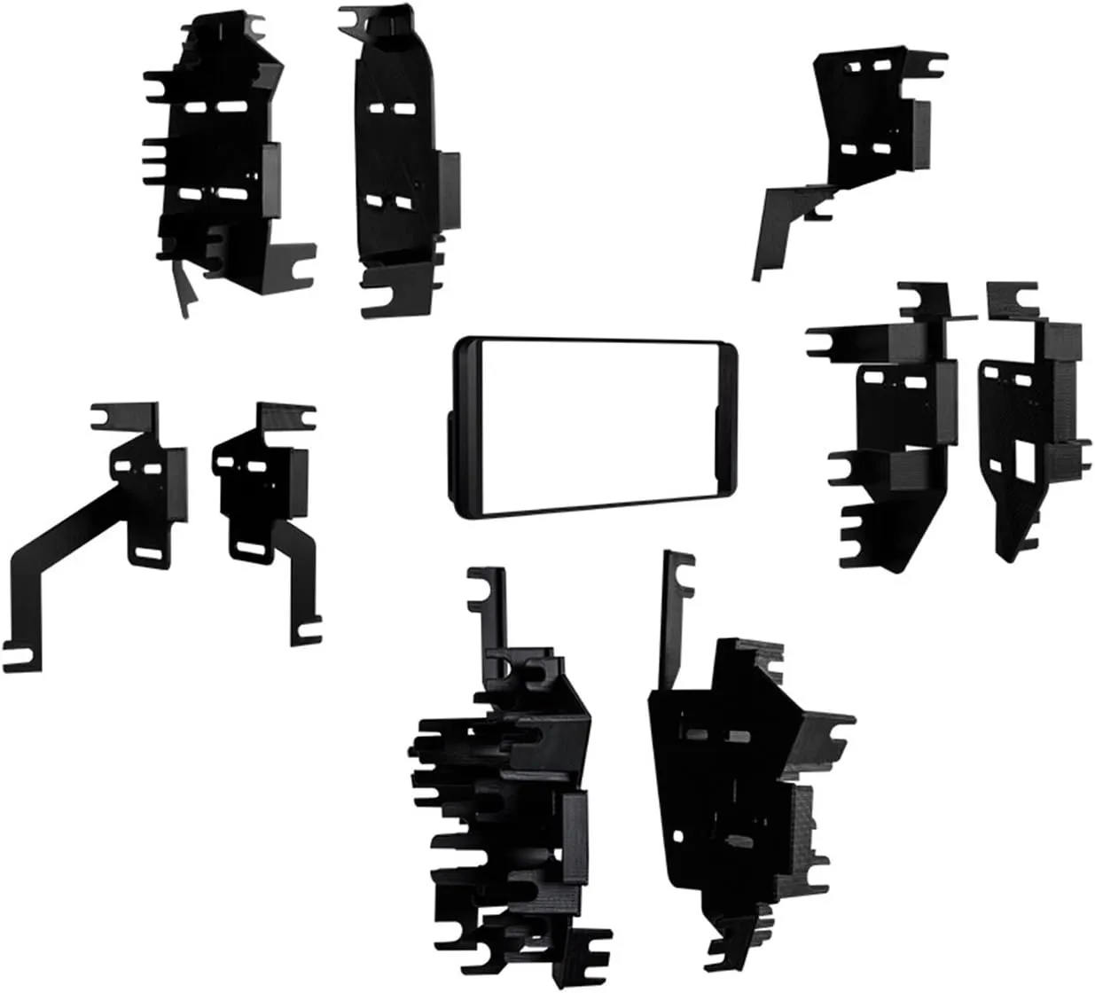 Metra Electronics 99-8300 Double/Single DIN Installation Dash Kit for Select 2000- Scion/Subaru/Toyota Vehicles (Black)