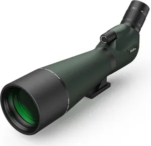 MidTen 20-60x80 BAK4 Waterproof Spotting Scope Kit with Tripod, Carrying Bag & Phone Adapter, Spotter Scope for Target Shooting, Bird Watching & Wildlife Viewing, Green