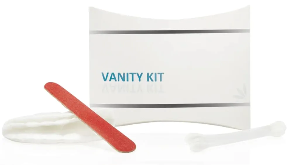 Mini Travel Size Toiletries Necessity Kit - Case of 25 Sets - Includes Razor, Shave Cream, Waterproof Shower Cap, Toothbrush, Toothpaste, Makeup Remover Wipes and Grooming Vanity Kit