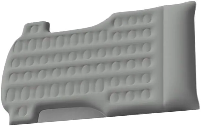 Model Y Automobile Air Mattress Self-Inflating Mattress Travel Sleeping Bed Tesla Car Inflatable Camping Mattress(Grey)
