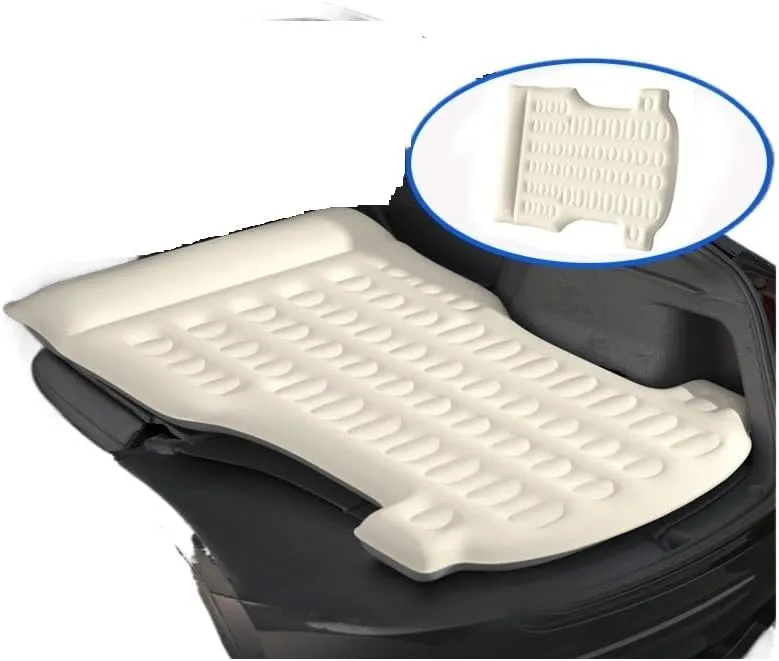 Model Y Automobile Air Mattress Self-Inflating Mattress Travel Sleeping Bed Tesla Car Inflatable Camping Mattress(Grey)