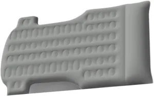 Model Y Automobile Air Mattress Self-Inflating Mattress Travel Sleeping Bed Tesla Car Inflatable Camping Mattress(Grey)