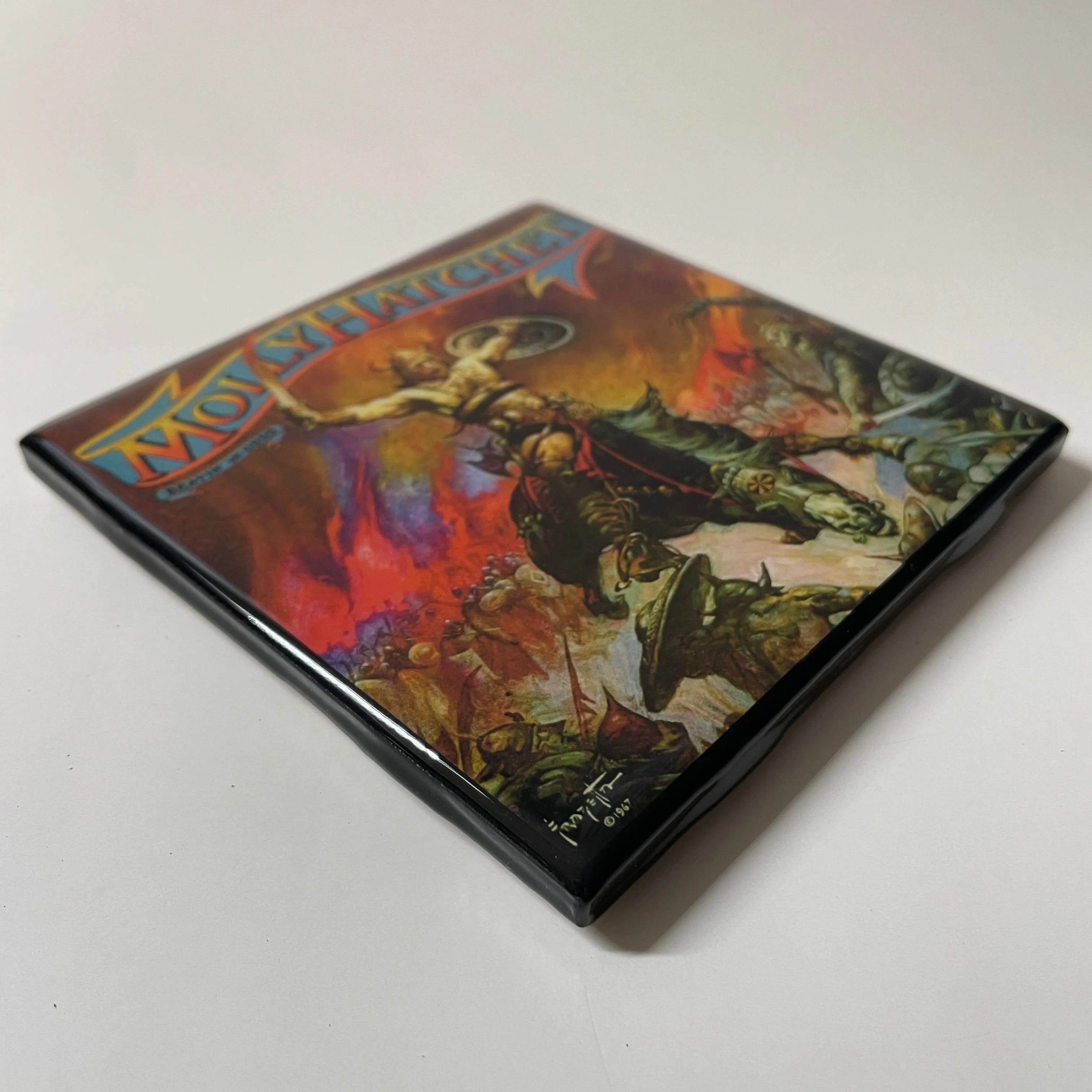 MOLLY HATCHET Beatin' The Odds Custom Ceramic Tile Coaster