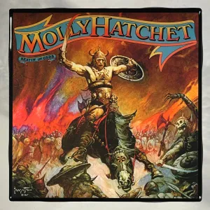 MOLLY HATCHET Beatin' The Odds Custom Ceramic Tile Coaster