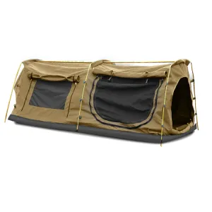 Mountview King Single Swag Camping Swags Khaki