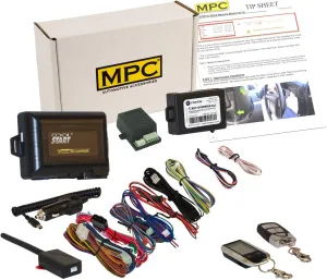 MPC Complete 2 Way LCD Remote Start Kit Compatible with Mazda B-Series 1999-2001