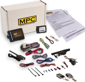 MPC Complete 2 Way LCD Remote Start with Keyless Entry Kit Compatible with Ford Crown Victoria 2009