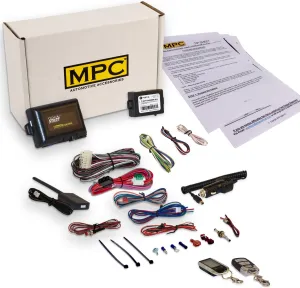 MPC Complete 2 Way LCD Remote Start with Keyless Entry Kit Compatible with Ford Explorer 2006-2010