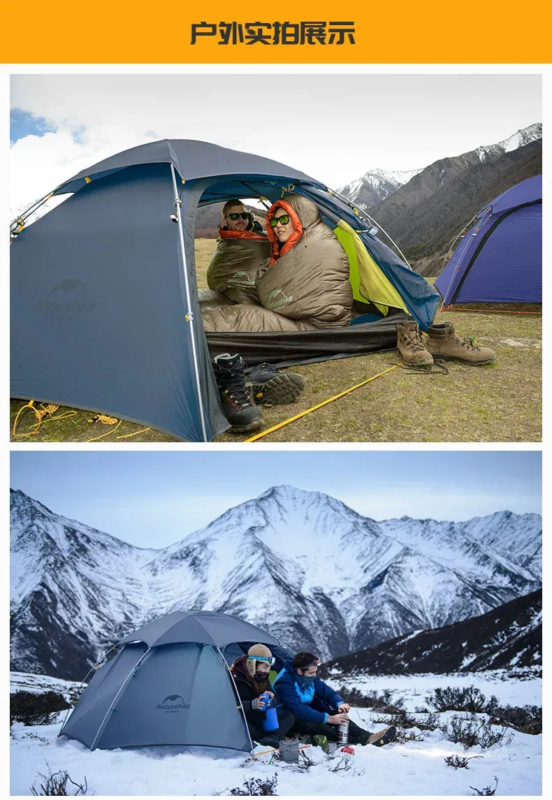 Naturehike 2022 New 15D Cloud Peak 2 Tent Outdoor 2 Person Ultralight Camping Tents For Suitable Alpine Camping