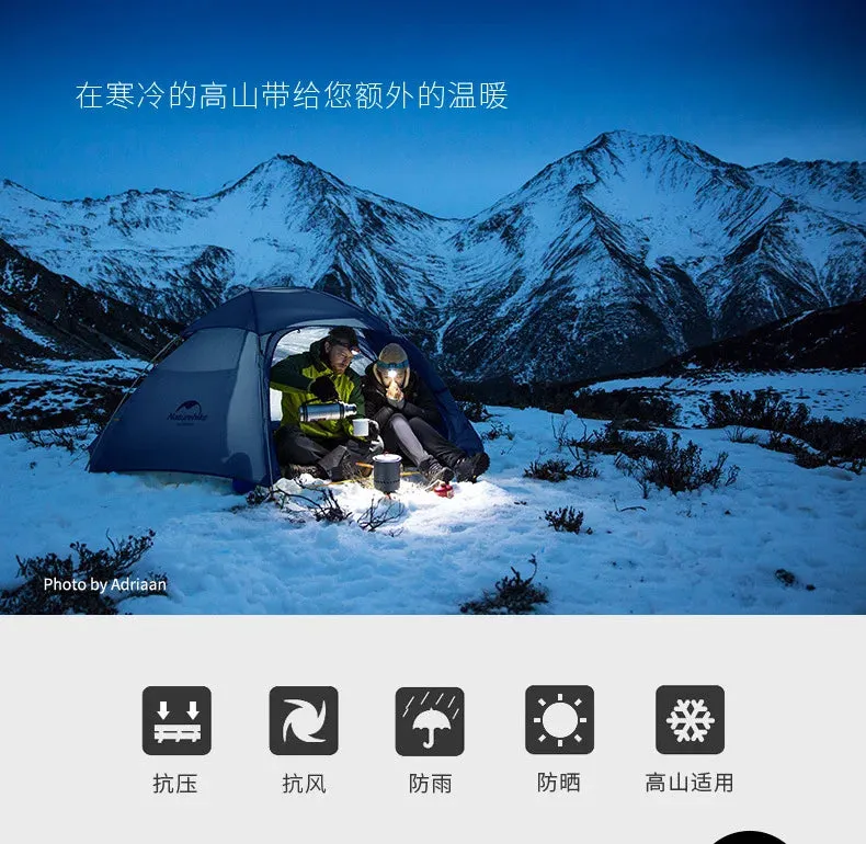 Naturehike 2022 New 15D Cloud Peak 2 Tent Outdoor 2 Person Ultralight Camping Tents For Suitable Alpine Camping