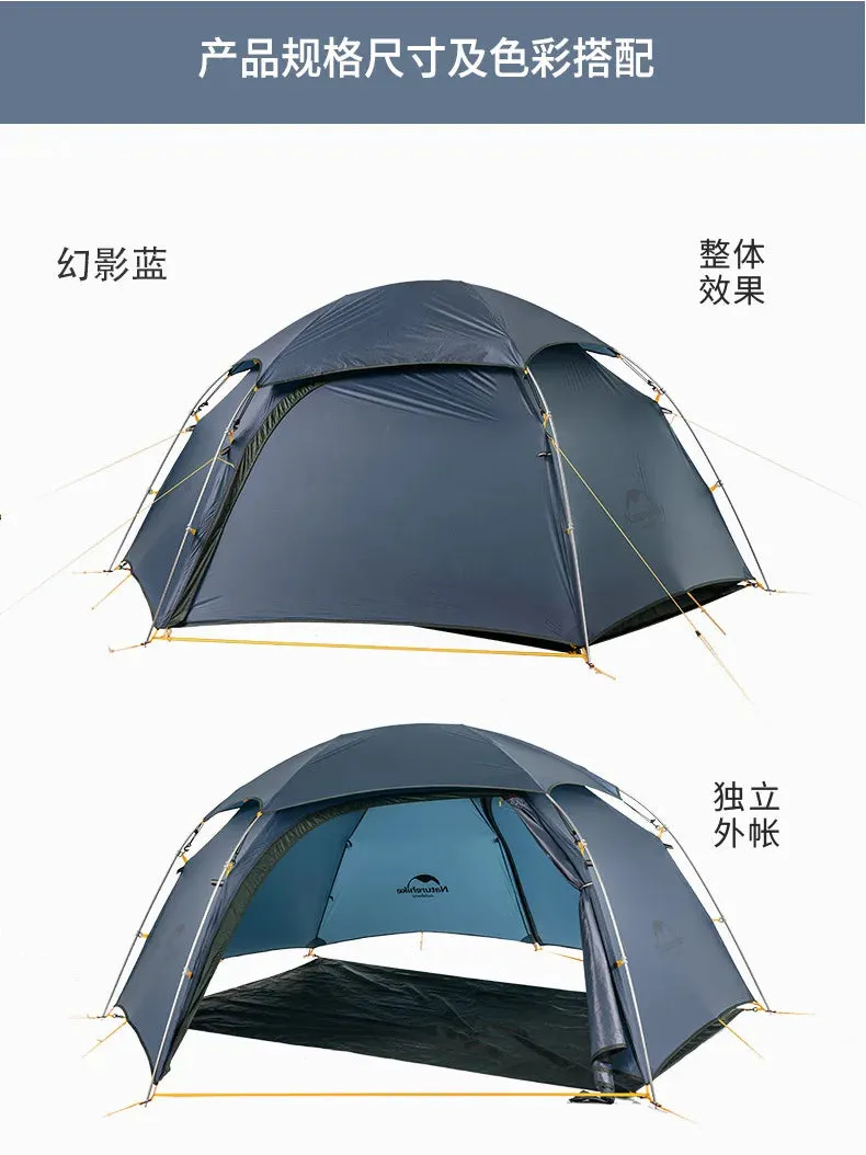 Naturehike 2022 New 15D Cloud Peak 2 Tent Outdoor 2 Person Ultralight Camping Tents For Suitable Alpine Camping