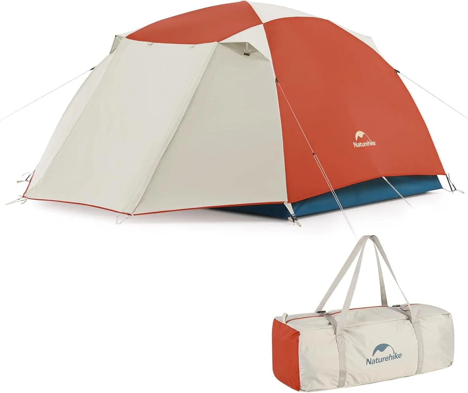 Naturehike Camping Tent, 2/3 Person Double Layer, Instant Easy Setup, Waterproof PU2000mm, 54 MPH Wind Resistance, UPF 50 , Outdoor Tent for Camping, Festivals, Backyard, Sleepovers