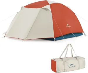 Naturehike Camping Tent, 2/3 Person Double Layer, Instant Easy Setup, Waterproof PU2000mm, 54 MPH Wind Resistance, UPF 50 , Outdoor Tent for Camping, Festivals, Backyard, Sleepovers