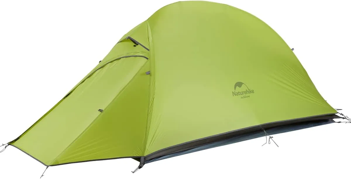 Naturehike Cloud-Up 1 Person Tent, Lightweight Backpacking Tents for One Man, Waterproof Ultralight One Person Tent for Camping Hiking Backpacking