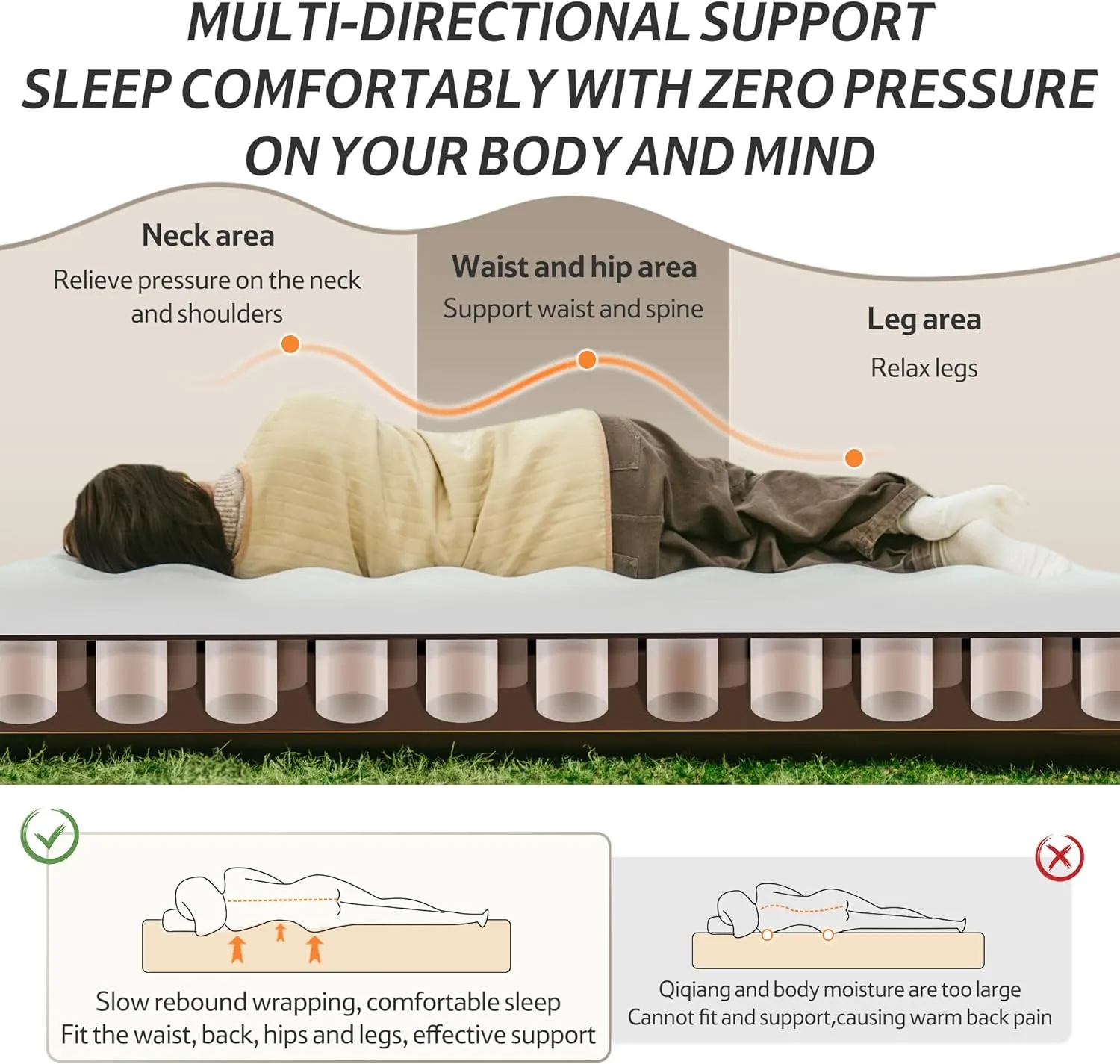Naturehike Compact King Size Air Mattress with Electric Built-in Pump, 79 * 71in Extra Wide Inflatable Mattress for Home, Camping, Guests, Travel, Morning View Series
