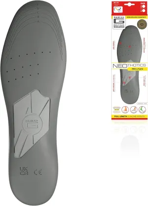 Neo G NeoThotics Pro-Flex Plantar Fasciitis Arch Support Insoles for Women and Men - Full Length Slimline Orthotic Inserts - Anti Fatigue Shoe Inserts for Foot Pain Plantar Fasciitis Relief - L/XL