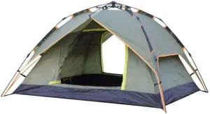 NIEH 3-4 Person Instant Pop Up Tent for Camping Hiking Travel and Outdoor Activities