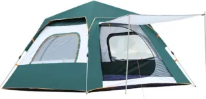 NIEH Full Holiday Family Tent for 3-4 Persons, Pop Up Tent Sun Shade Anti UV for Beach/Hiking/Backpacking/Fishing Instant 4 Season Sun Shelter