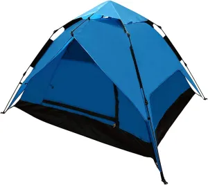 NIEH Tent Automatic Pop Up Camping Tent 4 Person with Sunscreen Coating 4 Season Instant Tent for Outdoor Outdoor