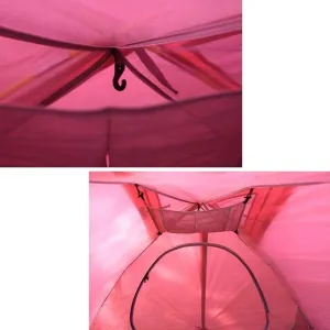 NIEH Tent Double Double Waterproof Rubber 4 Season Anti-Mosquito Outdoor Camping Portable Tent