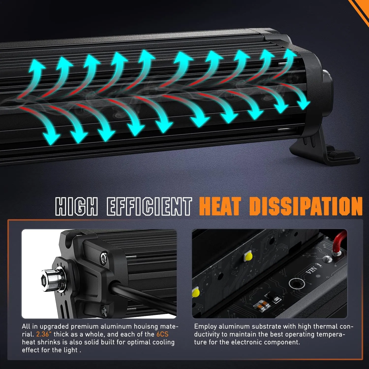 Nilight 12.2 Inch Single Row Slim LED Light Bar 2PCS 45W 4980LM Anti-Glare Flood Spot Combo DRL IP68 Offroad Driving Lamp w/ 16AWG DT Wiring Kit for Pickup Truck SUV ATV UTV 4x4 Jeep