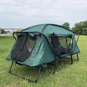 No-Build Off-The-Ground Tent,Outdoor Single and Double Rainproof Thickened Field Tent (a 210 * 120 * 120cm)