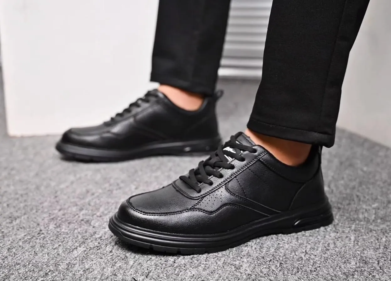 Non Slip Work Shoes for Men Waterproof Mens Slip Resistant Food Service Kitchen Restaurant Chef Shoes Comfortable Work Sneakers Casual