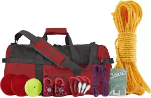 NRS Z-Drag Kit, Red, 3/8in GrabLine NFPA Rope Kit