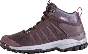 Oboz Sypes Mid Leather B-Dry Hiking Shoe - Women's Peppercorn 9 Wide