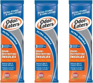 Odor Eaters Insoles Ultra-Durable (3 Pack)
