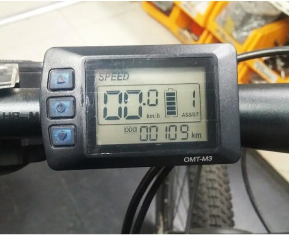 OMT-M3 OMT-3S Electric Bicycle LCD Display Meter 36V 48V Electric Bike Computer E-Bike Conversion Kit for Mountain Bike Modification