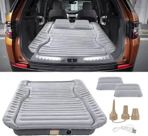 OPP ULITE SUV Air Mattress with Cordless Built-in Pump Fast Air Inflate, 6P Eco-Friendly PVC Flocking, Skin-Friendly Feeling, 5.5-inch Height Car/Camping Mattress for Mid/Large SUV, Minivan, Truck