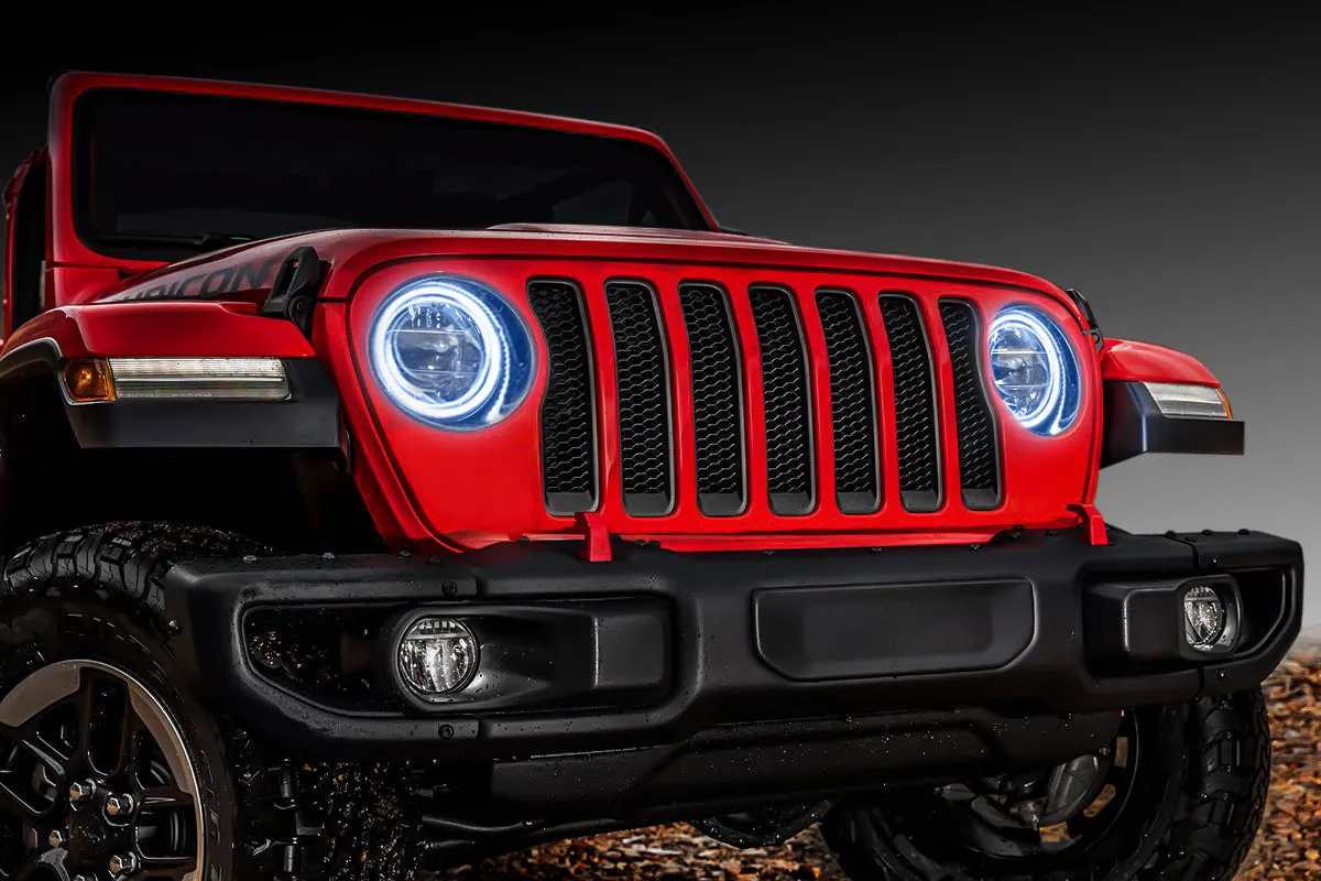 ORACLE Lighting 2020-2025 Jeep Gladiator JT LED Headlight Surface Mount Halo Kit