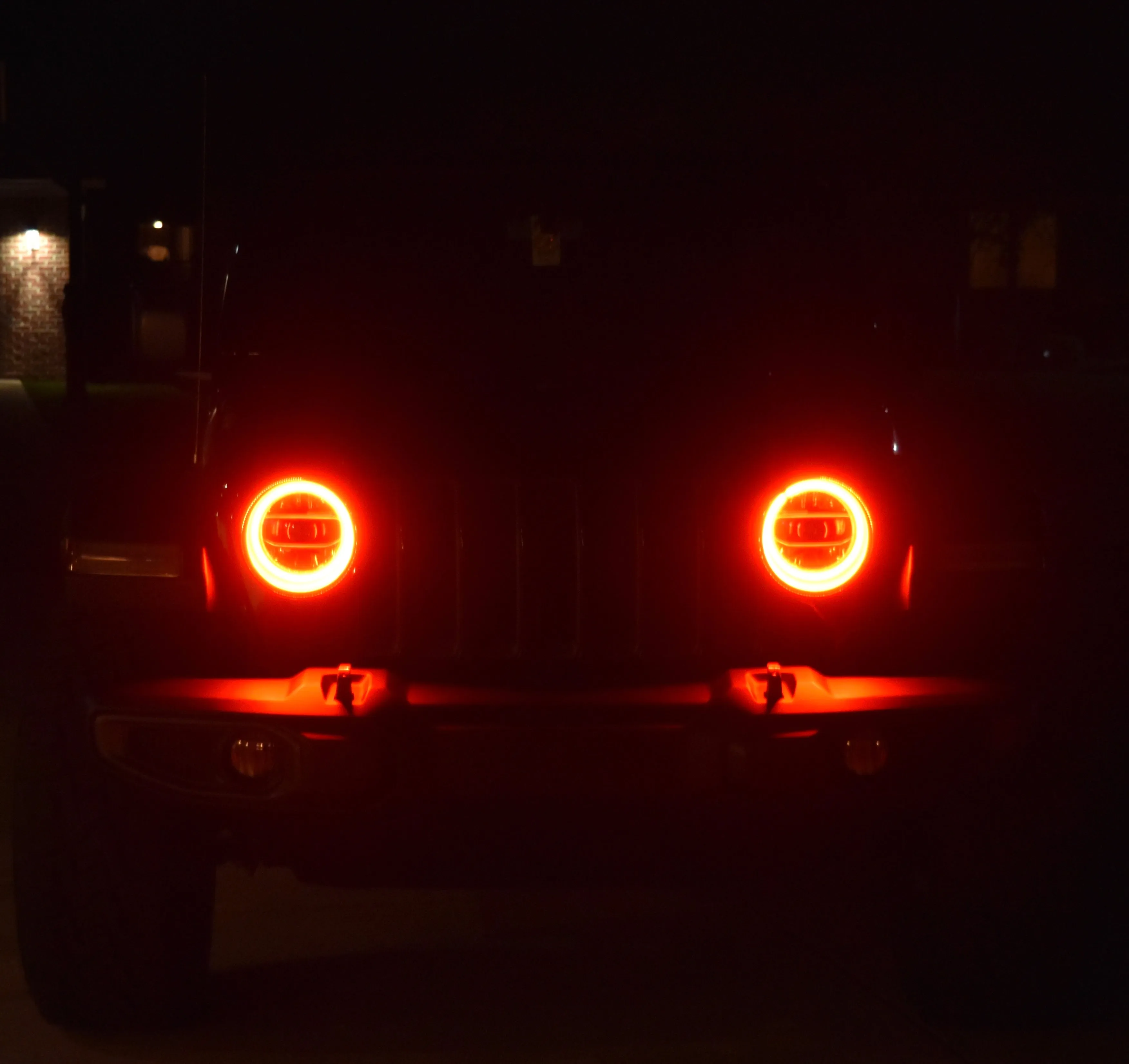 ORACLE Lighting 2020-2025 Jeep Gladiator JT LED Headlight Surface Mount Halo Kit