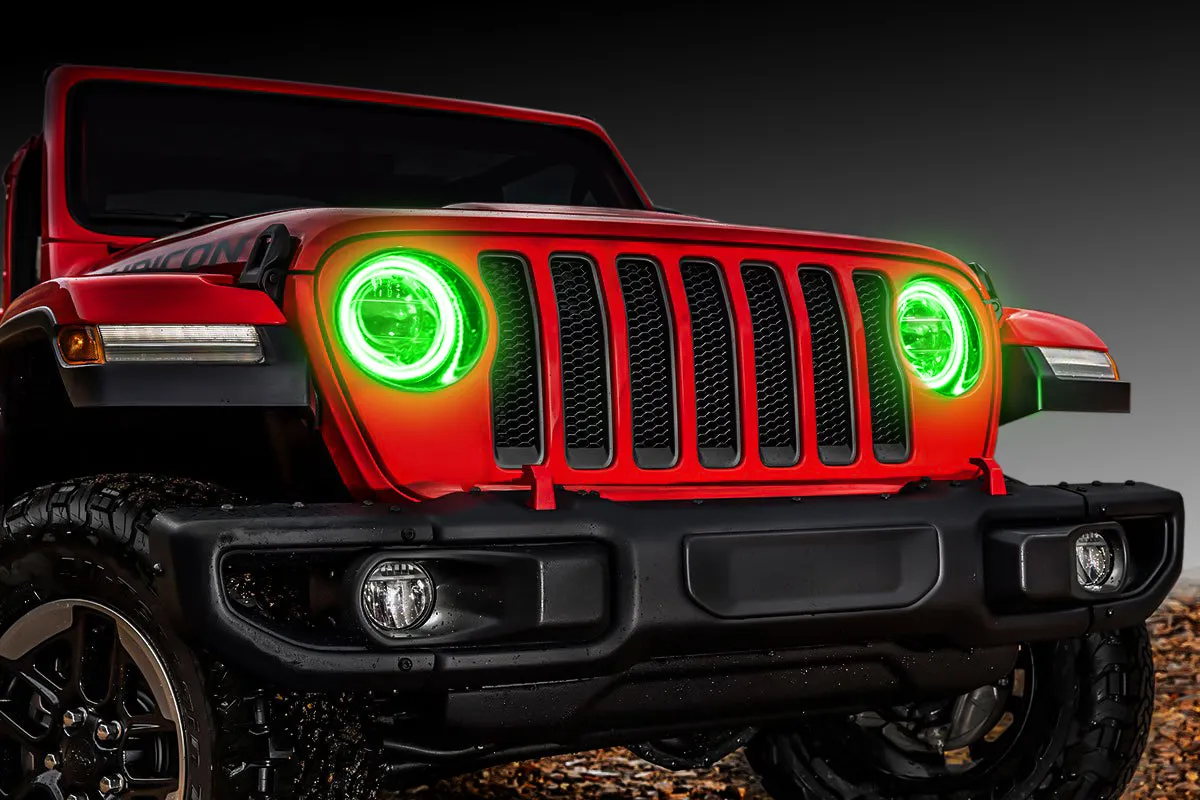 ORACLE Lighting 2020-2025 Jeep Gladiator JT LED Headlight Surface Mount Halo Kit