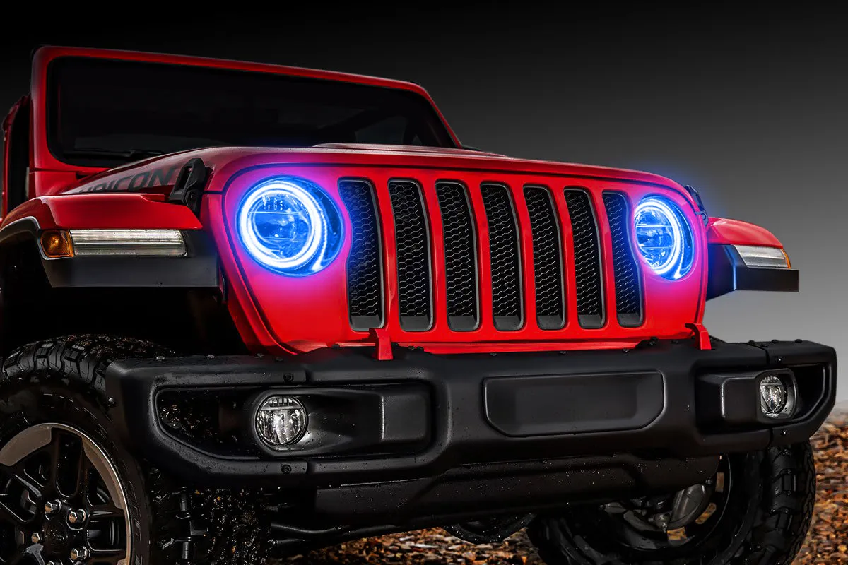 ORACLE Lighting 2020-2025 Jeep Gladiator JT LED Headlight Surface Mount Halo Kit