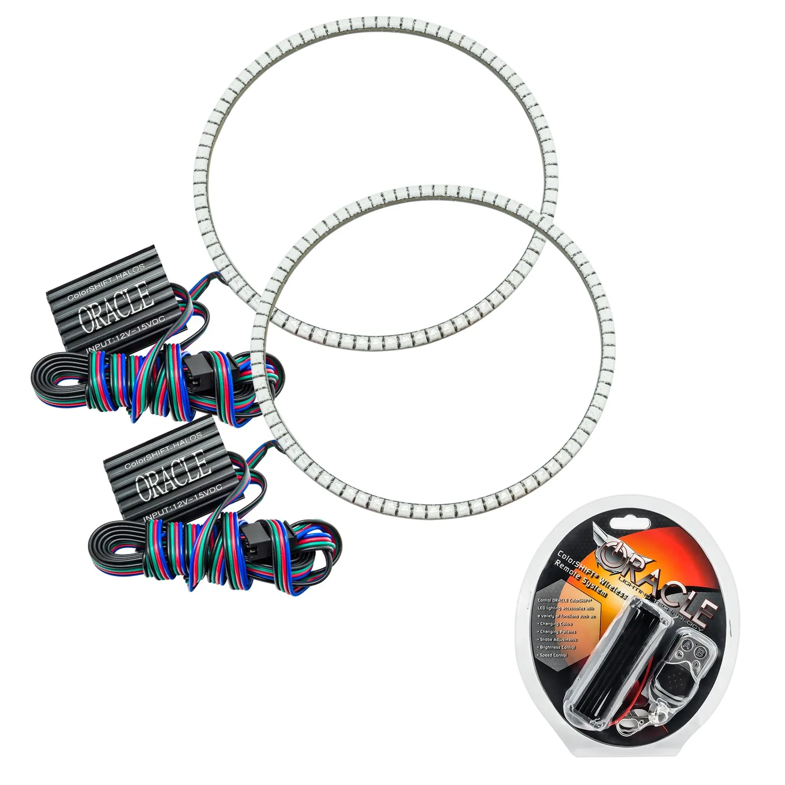 ORACLE Lighting 2020-2025 Jeep Gladiator JT LED Headlight Surface Mount Halo Kit