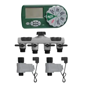 Orbit 58911 Complete Yard Watering Kit, Green…